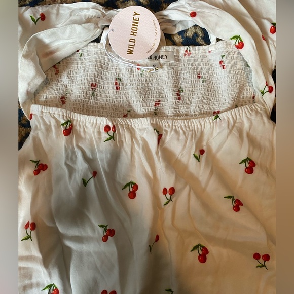 WILD HONEY CHERRY SUMMER DRESS - Picture 10 of 10